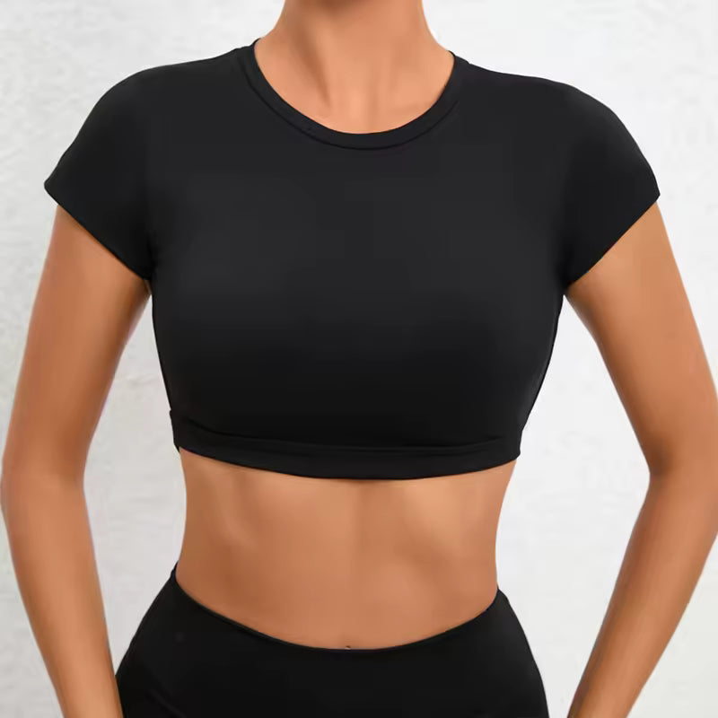 Cropped Top with Hollow out back