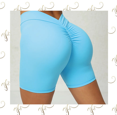 V scrunch bottom shorts3