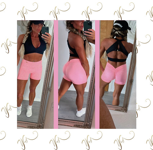 V scrunch bottom shorts6