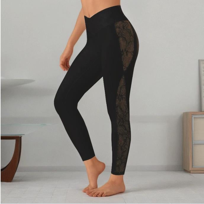 Mesh Side Leggings