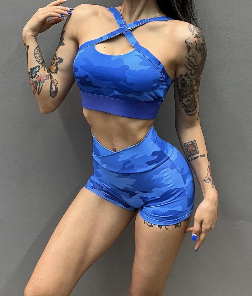 Blue Camo Set