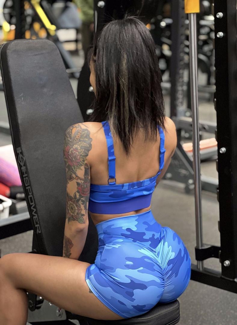 Blue Camo Set