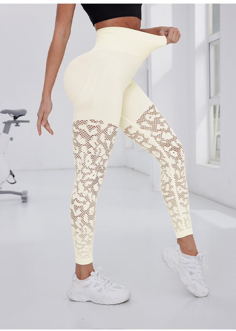 Thigh High Lace Looking Leggings
