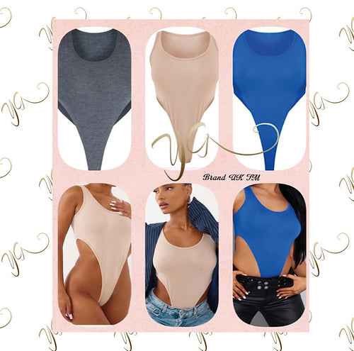 High rise bodysuit