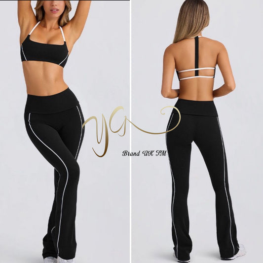 Black and white flare set