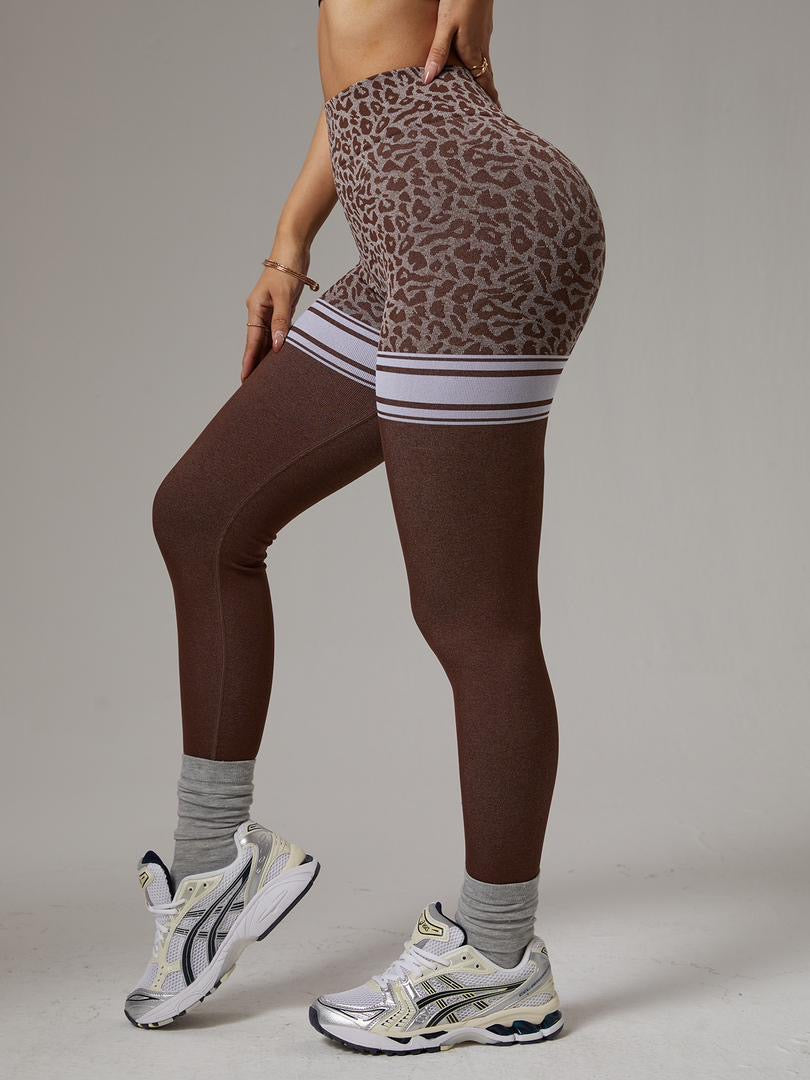 Leopard Print Thigh Highs