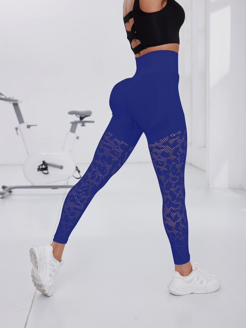 Thigh High Lace Looking Leggings