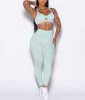 Keyhole Kinetic — Women’s 2‑Piece Activewear Set