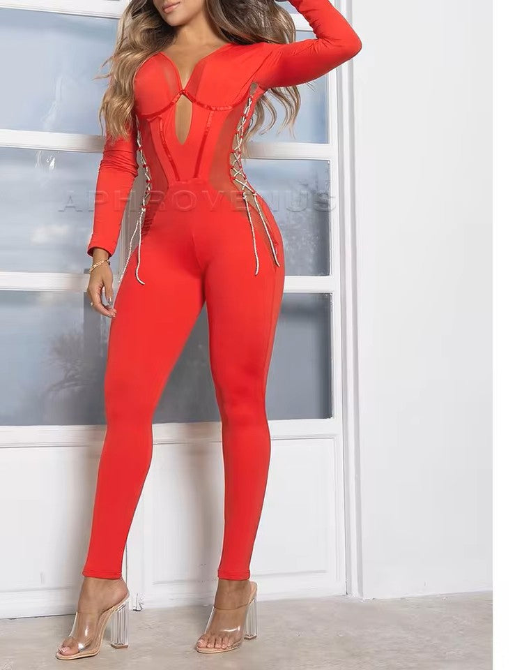 Light Control Backless Shapewear Jumpsuit
