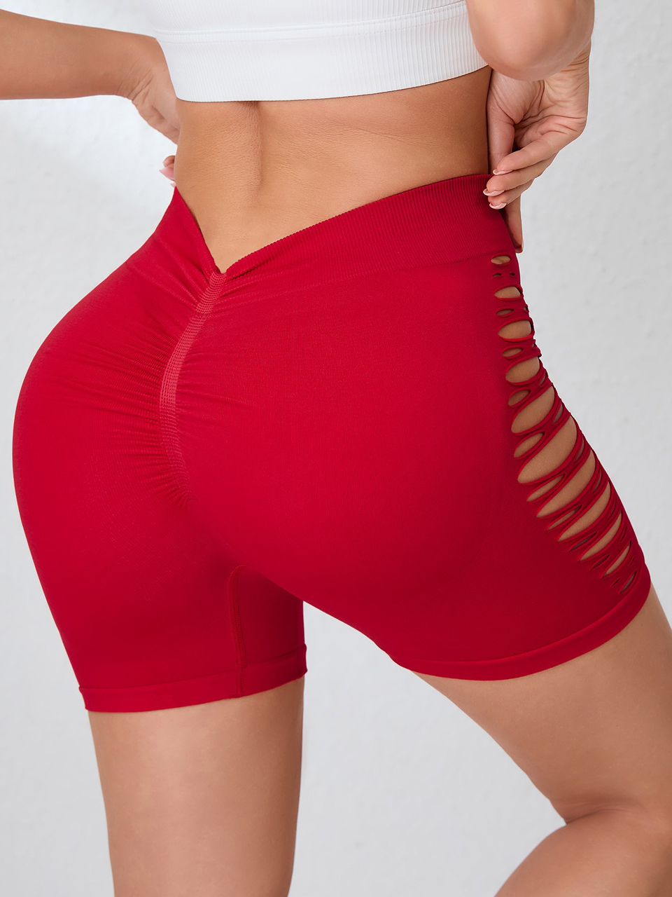V‑Back Performance Shorts