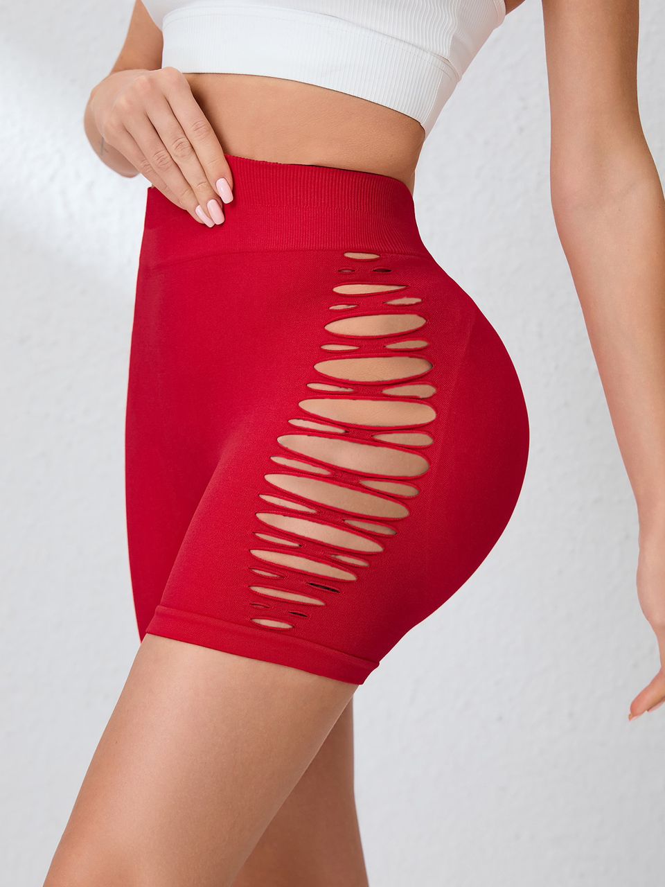 V‑Back Performance Shorts