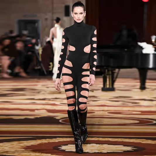 Cut Out Body and Pants set