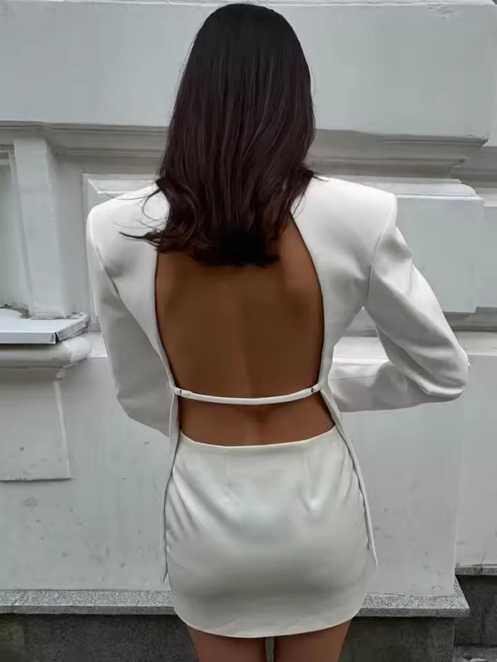 Backless Blazer