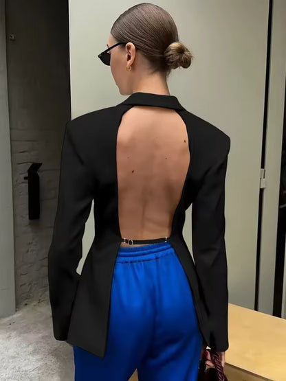 Backless Blazer