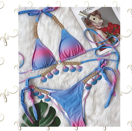 Tye Dye Diamante Bikini2