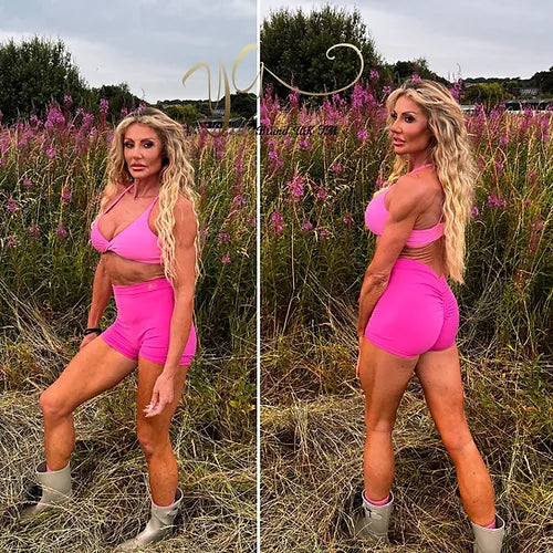 V scrunch bottom shorts7