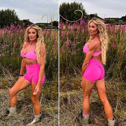 V scrunch bottom shorts7