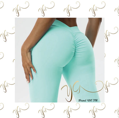 V scrunch bottom leggings68
