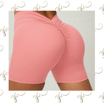 V scrunch bottom shorts2