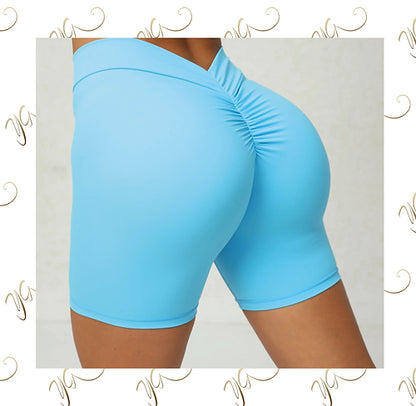 V scrunch bottom shorts3