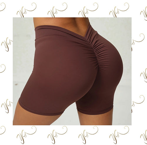 V scrunch bottom shorts4
