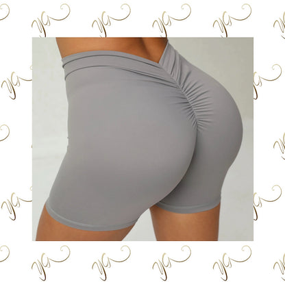 V scrunch bottom shorts5