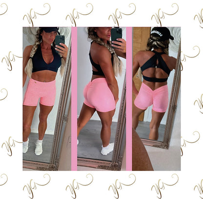 V scrunch bottom shorts6