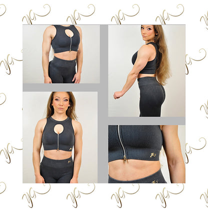 YG signature Ribbed set3