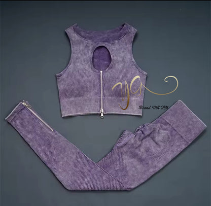 YG signature Ribbed set8